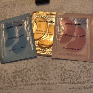 Grace & Stella NWT Illuminating, Energizing, and Moisturizing Eye Masks